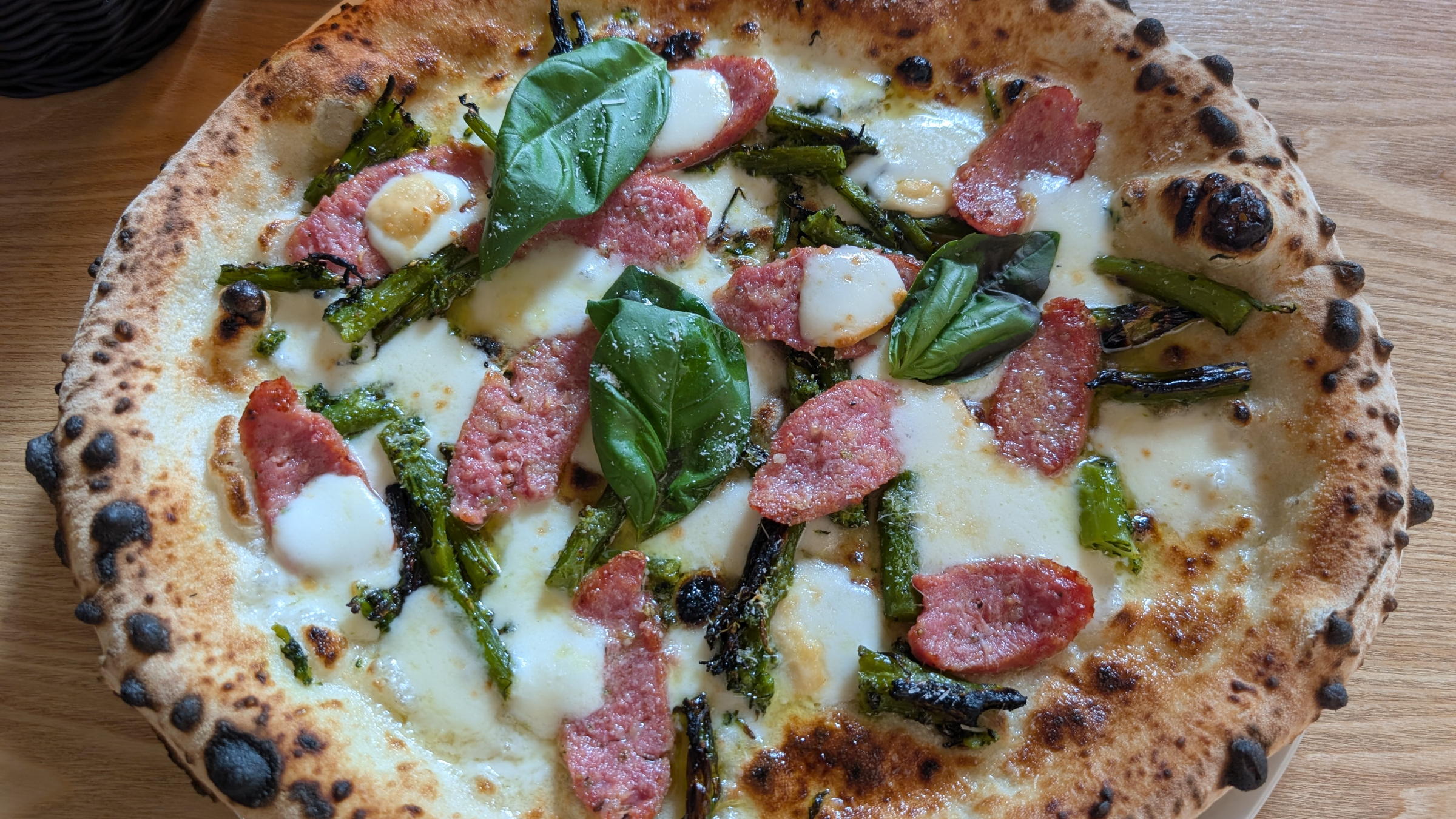 Pizza from a pizzeria in Germany taking part in the True Italian Pizza Week